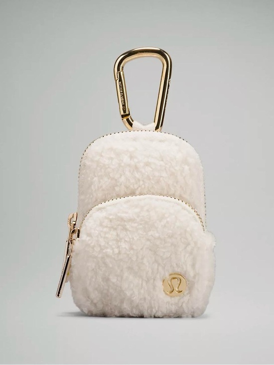 lululemon athletica Handbags - Lululemon Nano Clip On Backpack Fleece